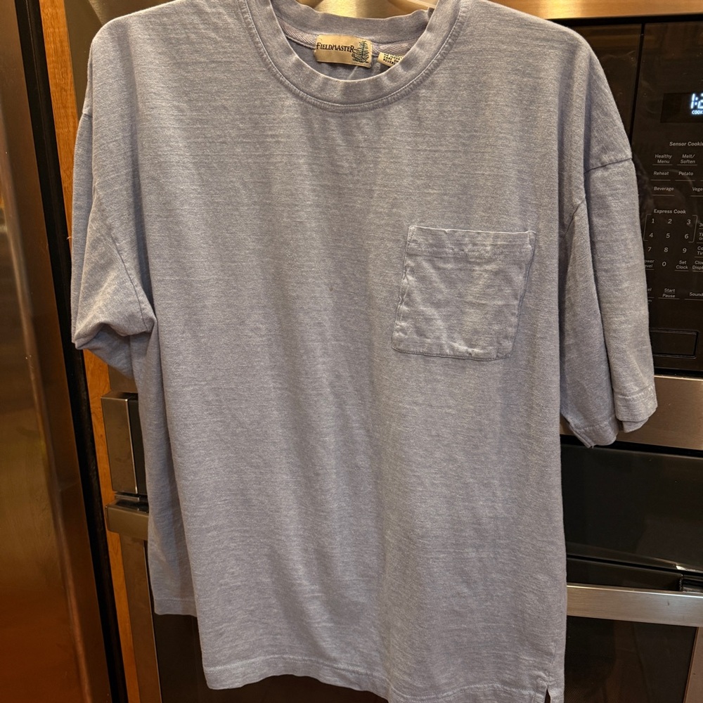 Sunspel Classic‎ Blue Short Sleeve Tee